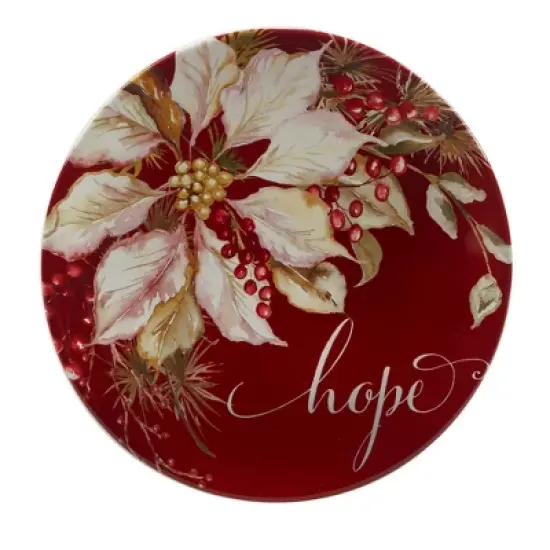 Certified International Set of 4 Winters Joy Assorted Dessert Plates image {5}