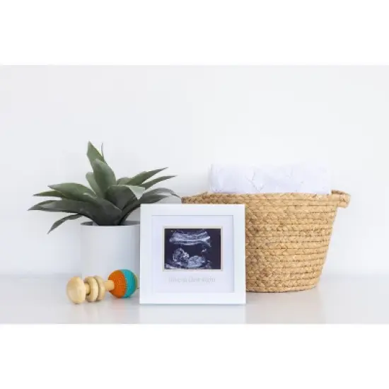 Pearhead 3" x 4" Love at First Sight Sonogram Frame image {3}