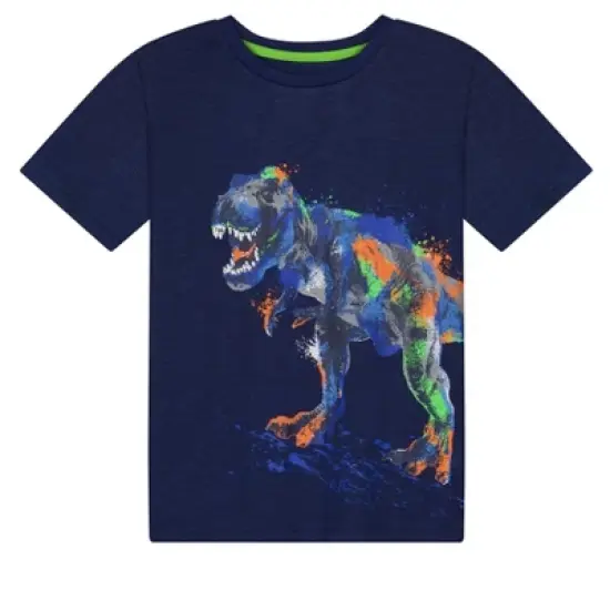 Sleep On It Boys Dino Rawr 2-Piece Pajama Sleep Shorts Set image {3}