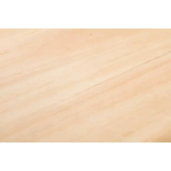 2pc Aero Desk Set Natural - Boraam: Compact, Mid-Century Modern, 36" Width, Metal Frame image {11}