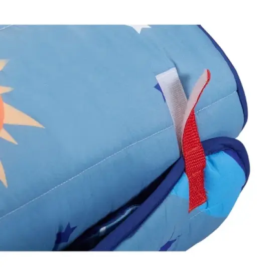 Everyday Kids Outer Space Nap Mat with Removable Pillow &ndash; Soft, Roll-Up Design with Handle and Straps &ndash; Perfect for Kids Ages 3&ndash;6, Travel & Daycare image {6}