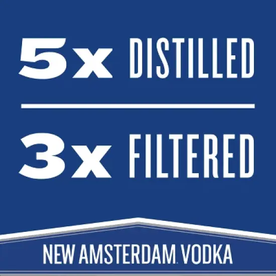 New Amsterdam Vodka - 1.75L Bottle image {5}