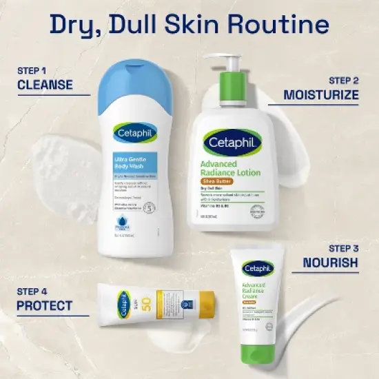 Cetaphil Advance Relief Body and Face Cream with Shea Butter - Unscented - 6oz​ image {8}