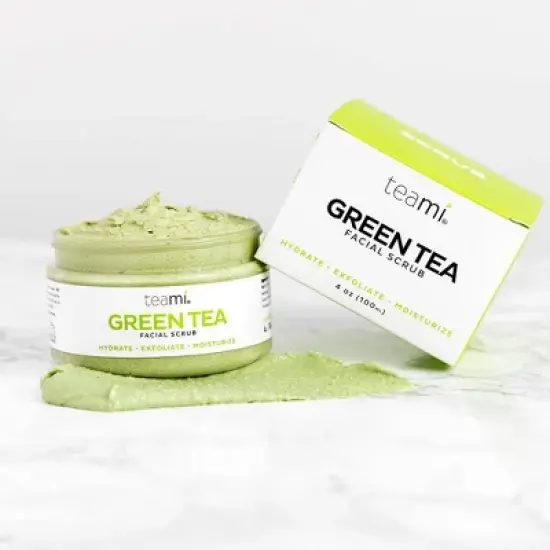 Teami Green Tea Facial Scrub - 4oz image {2}