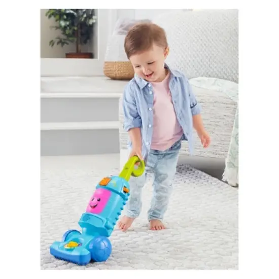 Fisher-Price Laugh and Learn Light-up Learning Vacuum image {2}