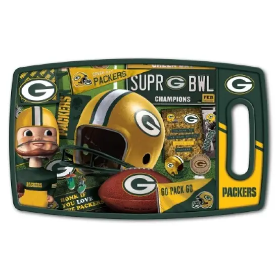 NFL Green Bay Packers Retro Series Cutting Board image {4}