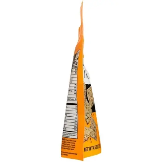 Flackers Flax & Fonio Everything Crackers - Case of 6/4.5 oz image {4}