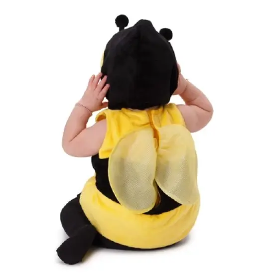 Dress Up America Fuzzy Bee Halloween Costume For Infants image {1}