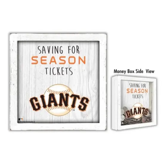 MLB San Francisco Giants Saving for Tickets Money Box image {3}