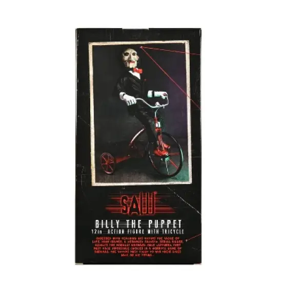 NECA Saw Billie The Puppet with Tricycle 12" Action Figure image {3}