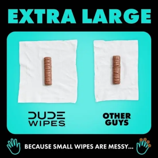 Dude Wipes Mint Chill Flushable Wipes - 3pk/48ct image {6}