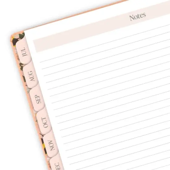 Pen+Pillar for Cambridge 2024-25 Weekly/Monthly Planner 11"x9.375" Solid Pink: Agenda, Calendar, Twin-Wire Binding, Tabs image {3}