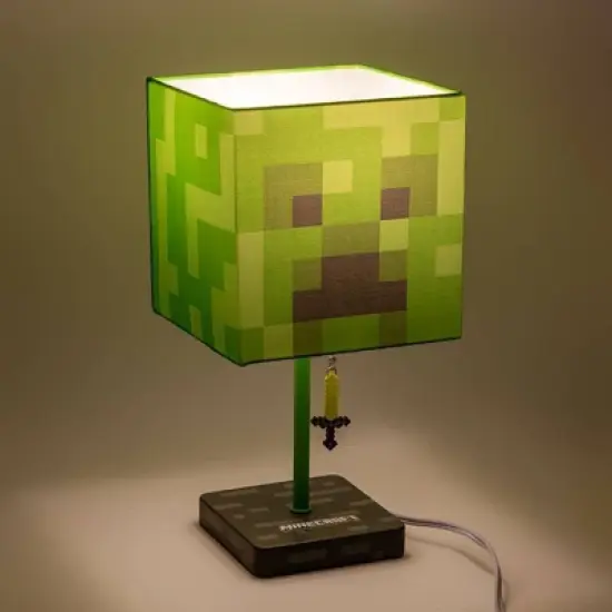 Minecraft Creeper Table Lamp image {1}