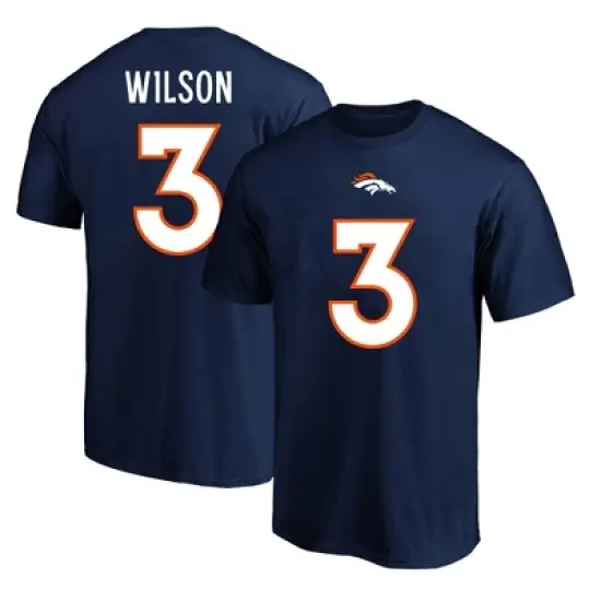 NFL Denver Broncos Men's Russell Wilson Big & Tall Short Sleeve Cotton Core T-Shirt image {3}