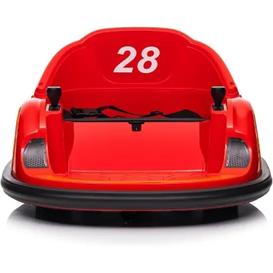 12V Ride On Bumper Car for Kids, Ride on Toy Gifts Toddlers, Electric Bumping Car with Remote Control, Battery Display, 360 Degree Spin image {10}