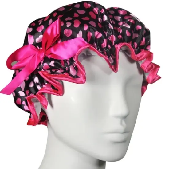 Wrapables Stylish Satin Shower Cap image {20}