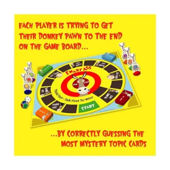 University Games Smart Ass Game Board Game image {5}
