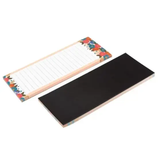 Juvale 6-Pack Magnetic Notepads for Refrigerator - Shopping List, To-Do, Memo, Scratch Pads (6 Floral Designs, 60 Sheets Each) image {1}