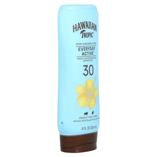 Hawaiian Tropic Sport Sunscreen Lotion, Everyday Active, SPF 30, 8 fl oz (236 ml) image {3}