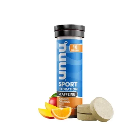 nuun Hydration Sport Drink Vegan Tabs - Mango Orange - 10ct: Energy & Endurance Tablets image {6}