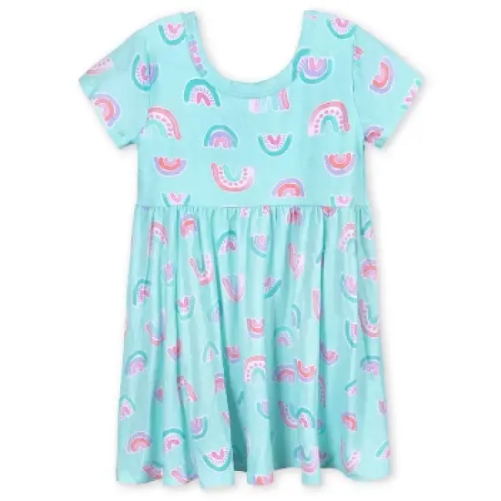 Gerber Toddler Girls' Short Sleeve Twirl Dress image {14}