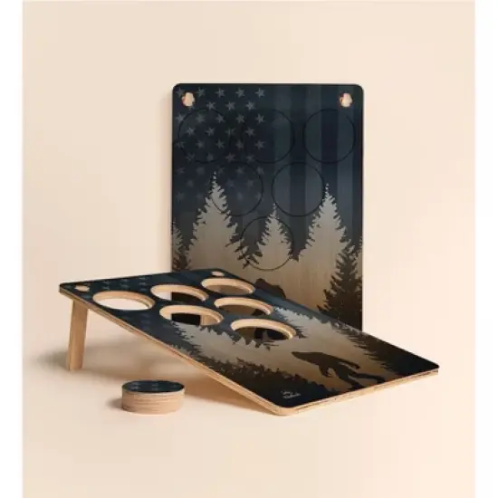 American Sasquatch Cornhole Pong Game image {3}