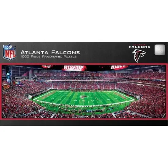 NFL Atlanta Falcons 1000pc Pano Puzzle Game image {1}