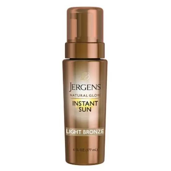 Jergens Natural Glow Instant Moisturizing Self Tanner Tanning Foam - 6 fl oz image {8}