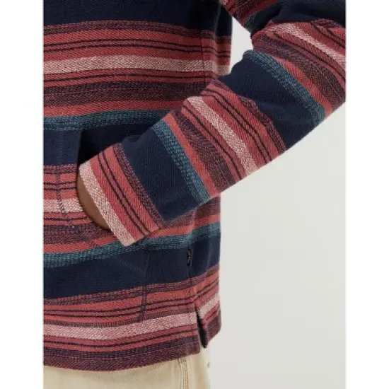 FatFace Mens Trescowe Stripe Hoodie image {1}