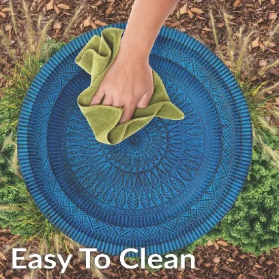 Sunnydaze Backyard Beauty Cast Aluminum Metal Bird Bath image {9}