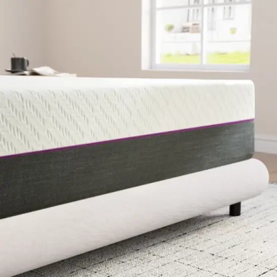 Twolike 8 Inch Comfort Memory Foam Mattress with Breathable & Removable Cover, without Fiberglass for Safer Sleep image {2}