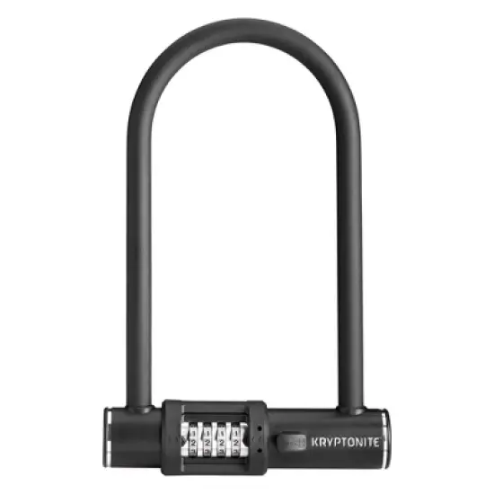 Kryptonite Combination U-Lock - Black: Secure Bike Lock, U-Locks Type image {8}