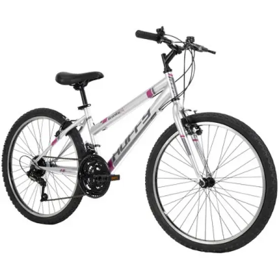 Huffy Women's Granite 24" Mountain Bike - Silver image {1}