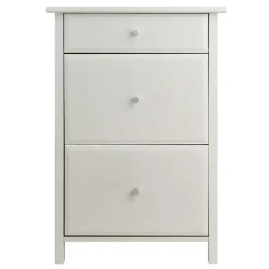 Delta File Cabinet - White - Winsome image {2}