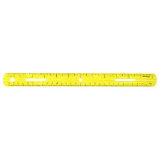 Westcott 12" Plastic Rulers, Assorted Colors, Pack of 36 image {3}