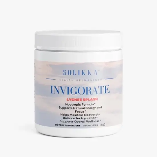 Solikka Invigorate Nootropic Hydr-8 (Lychee Splash) image {6}