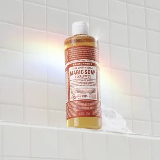 Dr. Bronner's Magic Pure Castile Liquid Soap Bodywash - Eucalyptus - 16 fl oz image {3}