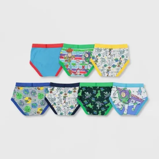 Toddler Boys' 7pk Toy Story Pixar Briefs image {1}