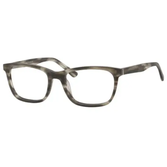 Esquire Mens EQ1558 Designer Oval Frame Reading Eyeglasses in Matte Grey 54mm image {3}