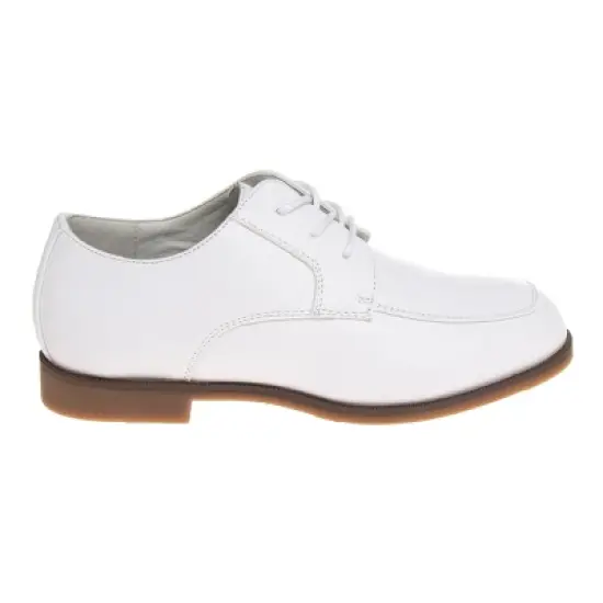 Josmo Unisex Classic Lace-Up Oxford Shoes for Boys and Girls - Comfortable Dress Shoes for School Uniform, Easter - Toddler and Little Kid Sizes image {4}