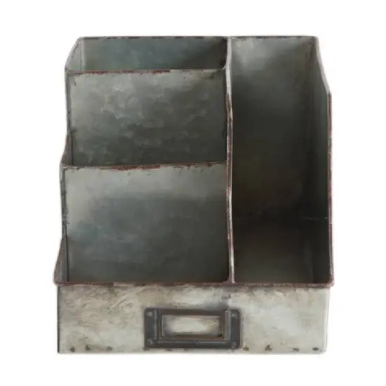 Metal Desk Organiser (9.5") - Storied Home image {1}