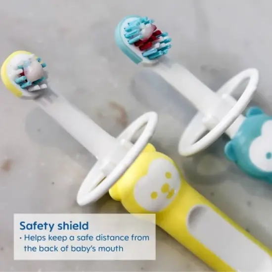 MAM Learn to Brush Toothbrush Extra Soft - 2pk image {4}