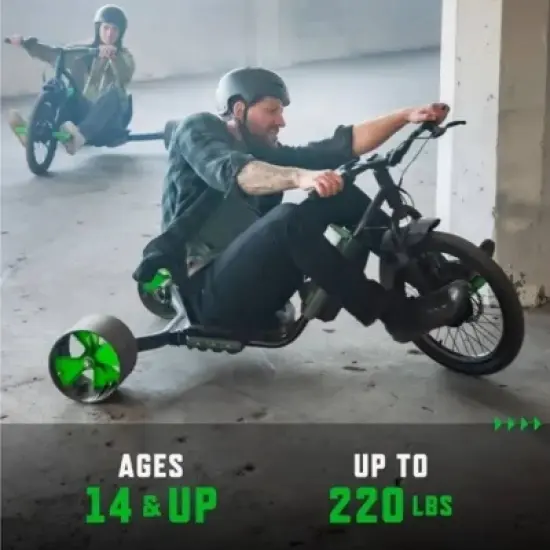 Huffy Electric Green Machine Battery Ride-On - 36V Age 14+ - Black image {17}