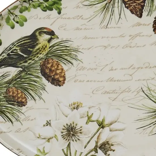 Park Designs Wintertime White Platter image {2}