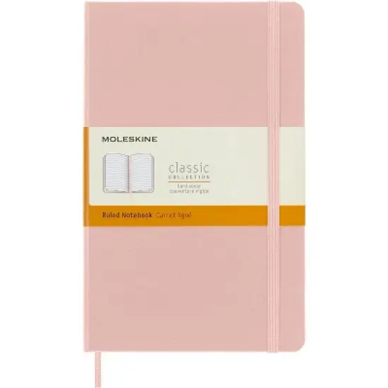Moleskine Notebook Long Ruled Hard Cover Old Rose image {6}