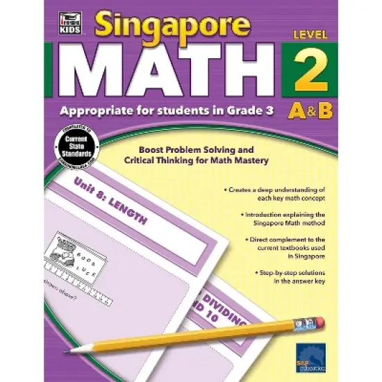 Thinking Kids Singapore Math Workbook for Grade 3 704680 image {1}
