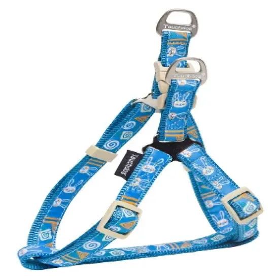 Touchdog 'Caliber' Designer Embroidered Fashion Pet Dog Leash And Harness Combination image {1}