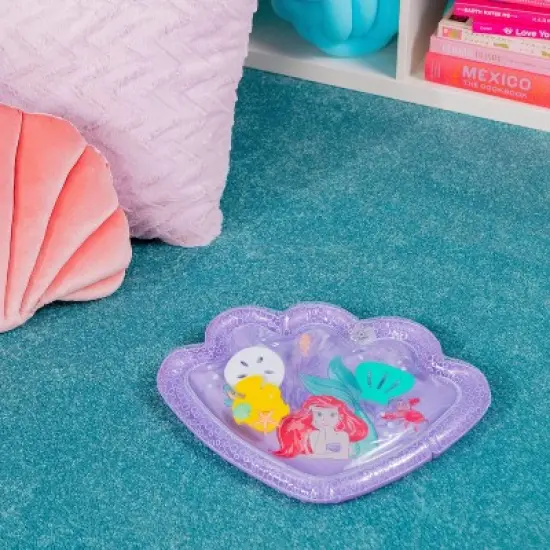 Bright Starts The Little Mermaid Sea Treasure Tummy Time Water Playmat image {12}
