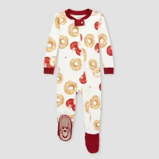 Burt's Bees Baby&reg;&nbsp;Baby Organic Cotton Tight Fit Footed Pajama image {5}