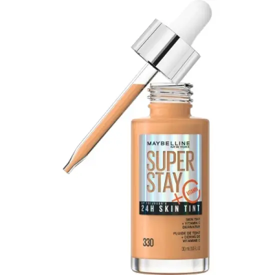Maybelline Super Stay 24HR Skin Tint Foundation with Vitamin C - 1 fl oz image {20}